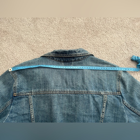 Abercrombie & Fitch -Blue Denim Jacket size M (women) - Picture 3 of 10